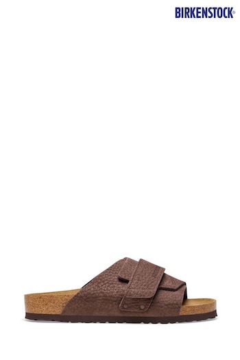 Birkenstock Brown Kyoto Nubuck Sandals (610533) | £130