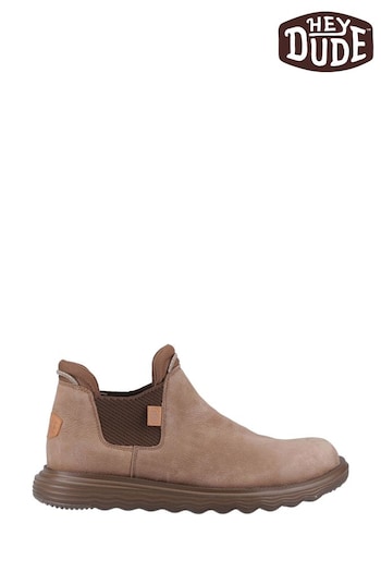 HEYDUDE Branson Brown Boots 8858st (610566) | £90