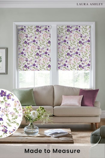 Laura Ashley Violet Elmswell Made to Measure Roller Blind (610577) | £58