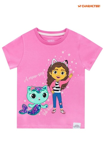 Character Pink Gabby's Dollhouse Short Sleeve T-Shirt (610822) | £15