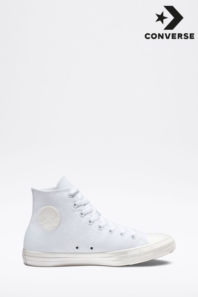 Next online white converse