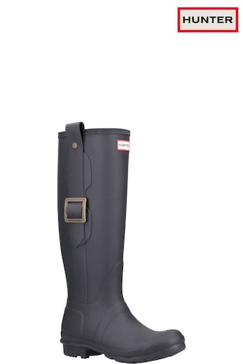 Hunter Original Tall Exaggerated Buckle Boots (611032) | £150