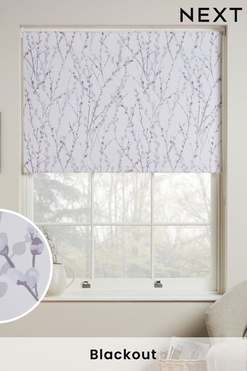 Natural Print Ready Made Blackout Roller Blind (611034) | £18 - £46
