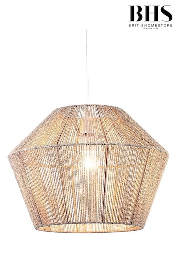 BHS Natural Large Rattan Easy Fit Shade (611112) | £60