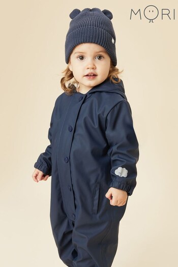 MORI Blue Recycled Waterproof Puddles Suit (611163) | £64