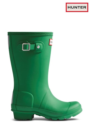 Hunter Green Big Kids Original Boots (611227) | £55