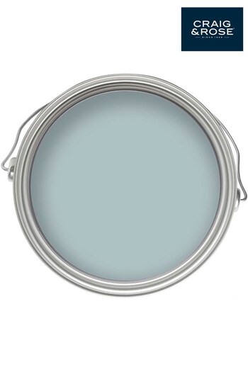 Craig & Rose Blue Chalky Emulsion Swedish Blue 50ml Tester Paint (611270) | £3.50