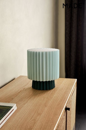MADE.COM Green Small Reva Table Lamp (611582) | £89