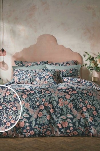 Amanda Holden Blue Cotswold Floral Duvet Cover and Pillowcase Set (611662) | £35 - £60