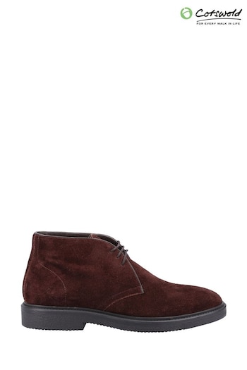 Cotswolds Brown Bradford Suede Shoes 10k (611976) | £75