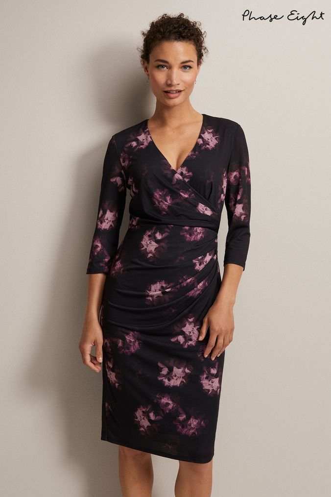 Phase eight seraphina abstract dress discount