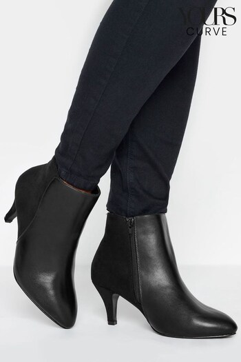 Yours Curve Black Extra Wide Fit Shoes Boots (612297) | £45