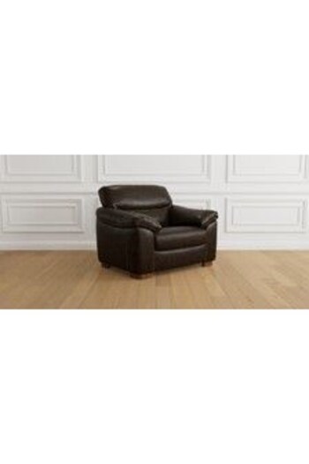 Vintaged/Dark Brown Bexley Leather Firmer Sit (612385) | £650 - £3,675