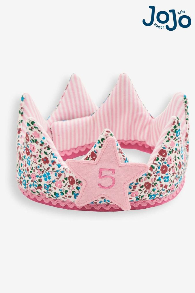 Jojo Maman Bébé Ditsy Birthday Crown (612740) | £13