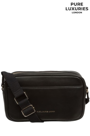 Pure Luxuries London Dion Nappa Leather Cross-Body Bag (612933) | £59