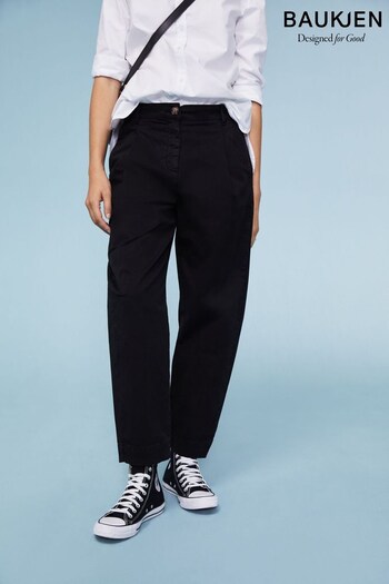 Baukjen Paola Organic Black Trousers (612946) | £119