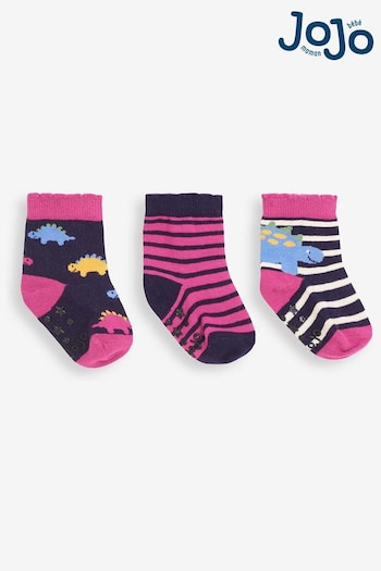 Cardigans & Knitwear Navy 3-Pack Dino Socks (613034) | £9.50