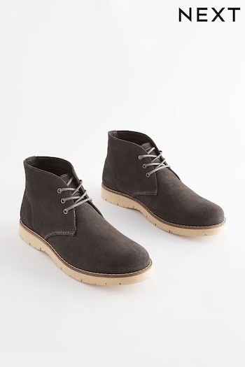 Grey Chukka Boots (613160) | £60