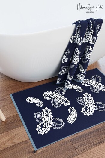 Helena Springfield Set of 2 Blue Paisley Hand Towels (613545) | £20