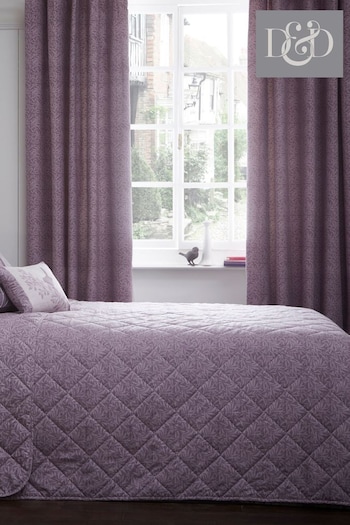 D&D Purple Hanworth Bedspread (613650) | £50
