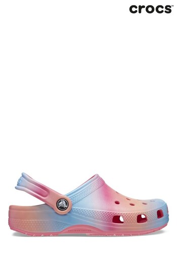 Crocs Toddler Pink Classic Color Dip Clog Sandals (614119) | £35