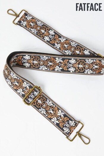 FatFace Multi Embroidered Floral Bag Strap (614591) | £10.50