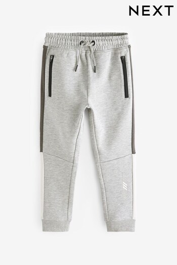 Grey/Black Joggers Colourblock Joggers (3-16yrs) (614675) | £15 - £20