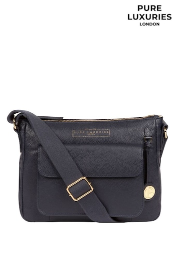 Pure Luxuries London Tindall Leather Shoulder Bag (614816) | £49