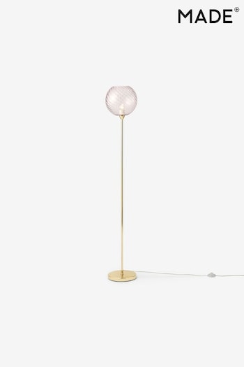 MADE.COM Pink Ilaria Floor Lamp (615036) | £139