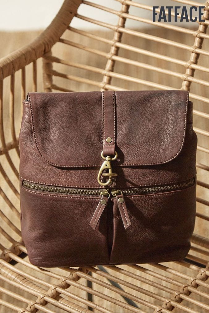 Women s Brown Leather Bags Brown Textured Leather Bags Next