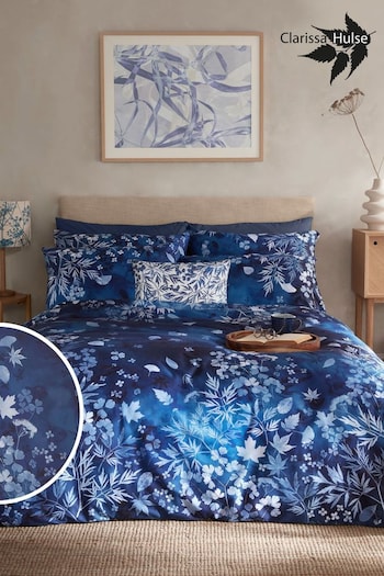 Clarissa Hulse Blue Cyanotype Duvet Cover and Pillowcase Set (615598) | £65 - £120