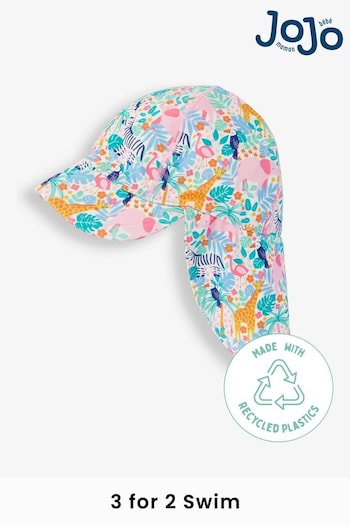 JoJo Maman Bébé Pink UPF 50 Sun Protection Hat (615709) | £14