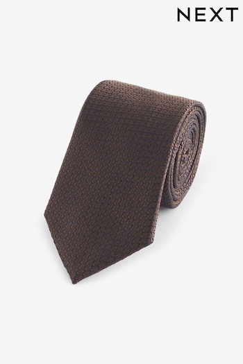 Dark Brown Pattern Tie (616418) | £12