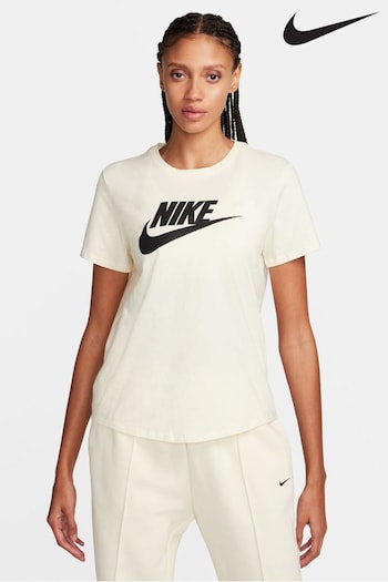 Nike neon Cream Essential Icon T-Shirt (616419) | £28