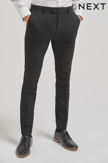 Black Super Skinny Stretch Smart moda Trousers (616499) | £24
