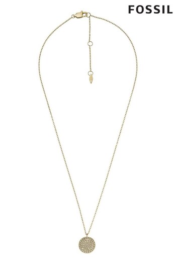 Fossil Ladies Gold Tone Jewellery Necklace (616890) | £55