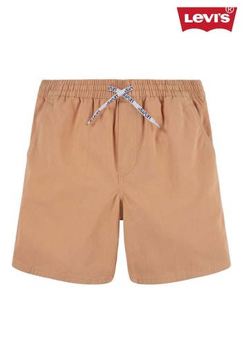 Levi's® Orange Pull-On Woven Twilight Shorts (618023) | £30 - £35