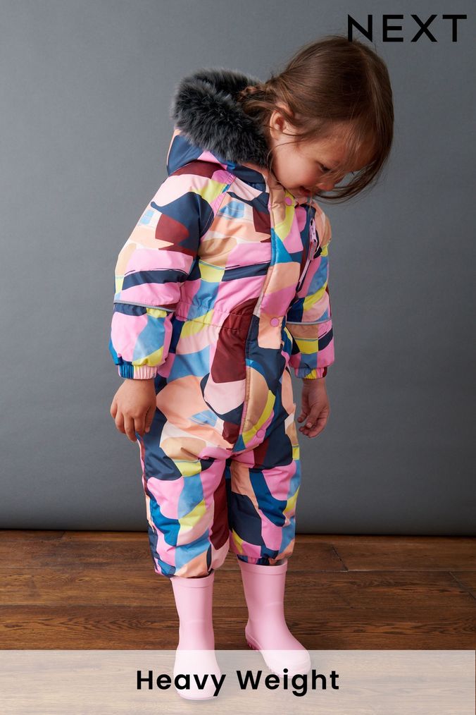 Buy Older Boys Younger Girls Snowsuits Purple Online Next UK