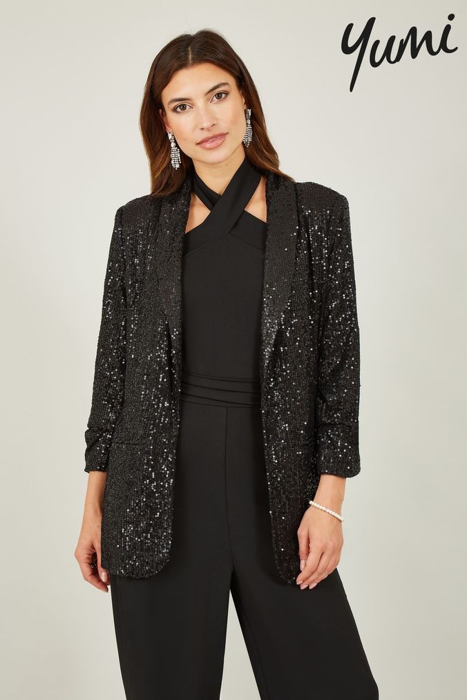 Silver formal jacket women's deals