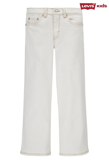 Levi's® White Wide Leg Denim Jeans Tie (618765) | £55 - £60