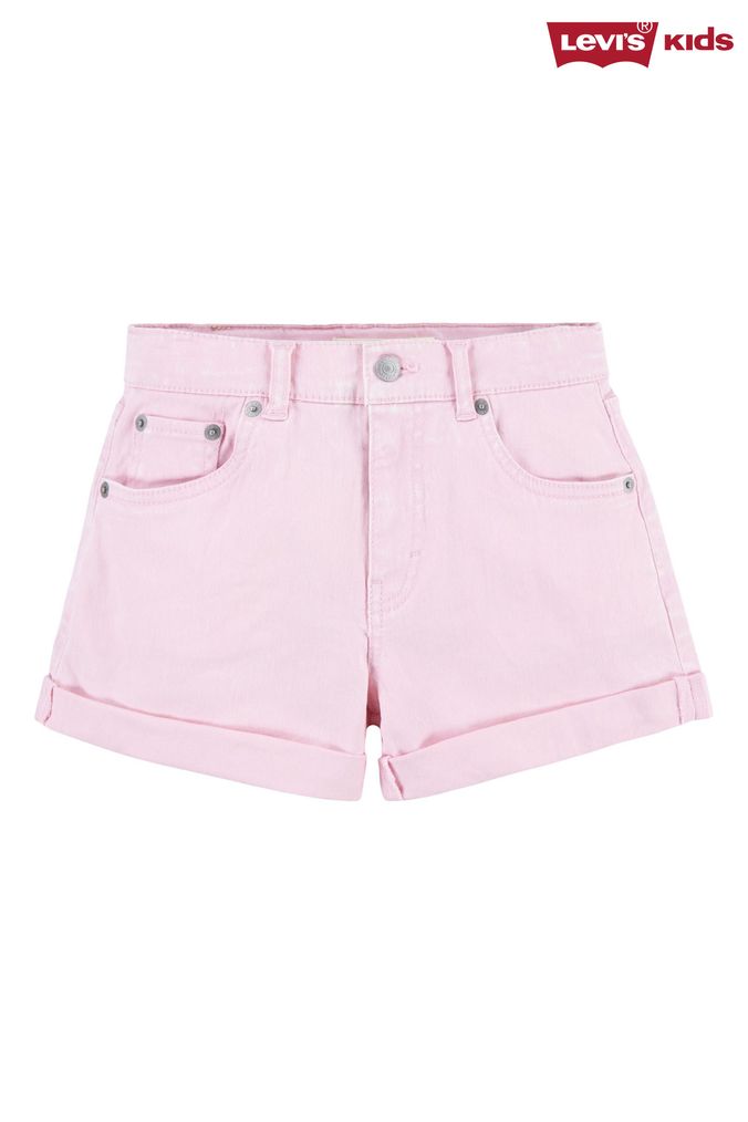 Light pink on sale denim shorts