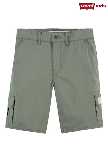 Levi's® Green Cargo Utility Woven Shorts grigio (619260) | £35 - £40