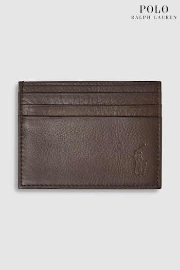 Polo Noir Ralph Lauren Leather Card Holder (619287) | £60