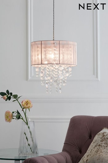 Pink Palazzo Easy Fit Pendant Lamp Shade (619343) | £40