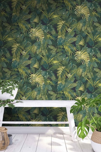 Woodchip & Magnolia Green Lush Wallpaper (619498) | £110