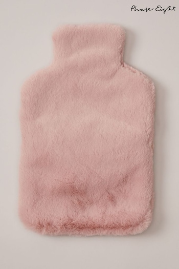 Phase Eight Pink Pink Faux Fur Hot Water Bottle (619761) | £35