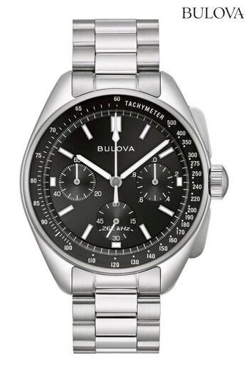 Bulova Gents Heritage Lunar Pilot Chronograph Set Lunar Pilot Black Watch (619832) | £599
