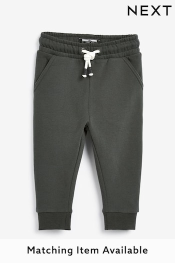 Charcoal Grey Soft Touch Jersey Joggers (3mths-7yrs) (620775) | £8 - £10
