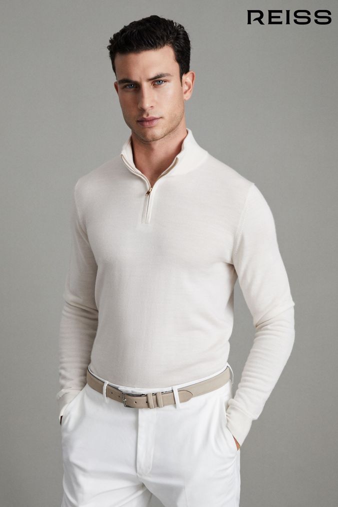 Mens white jumpers uk online