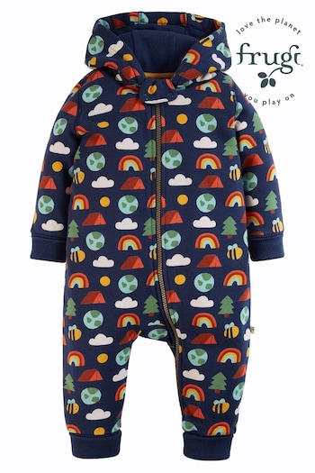 Frugi Blue Switch Snuggle Suit (621358) | £46 - £48